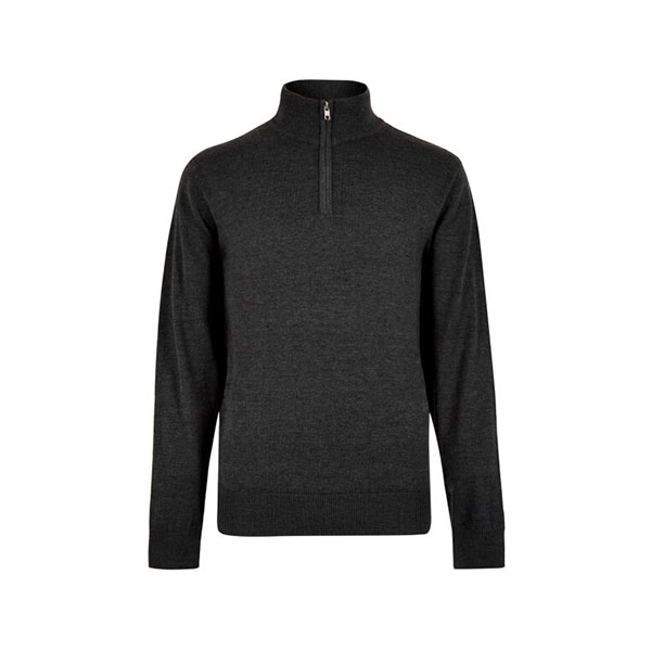 Q166 Kustom Kit Regular Fit Arundel 1/4 Zip Sweater
