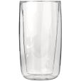 Q094 Chili Calypso Double Walled Drinking Glass - 330ml - Spot Colour