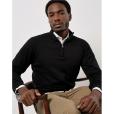 Q166 Kustom Kit Regular Fit Arundel 1/4 Zip Sweater