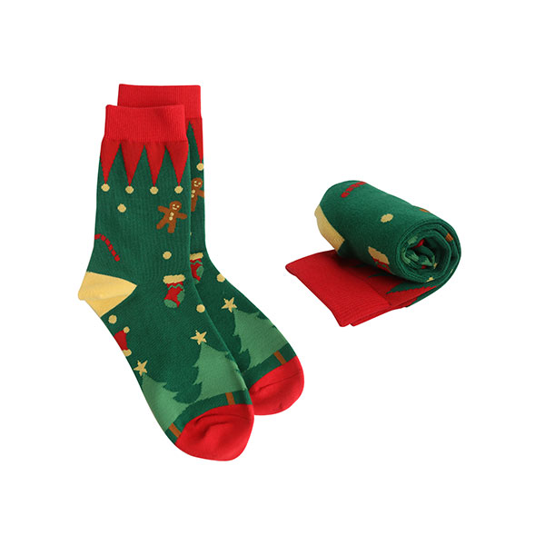 Q169 Crew Woven Socks