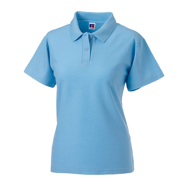 H157 Russell Ladies Classic PolyCottonPolo