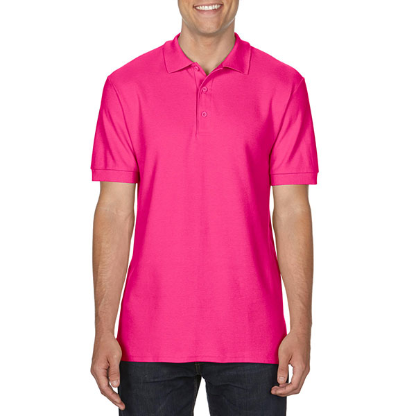 H156 Gildan Premium Cotton Double Pique Polo