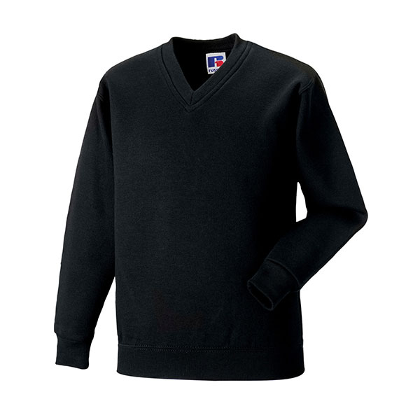 K169 Russell  V-Neck Sweatshirt