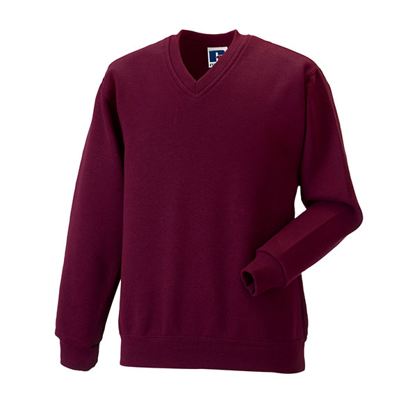 K169 Russell  V-Neck Sweatshirt