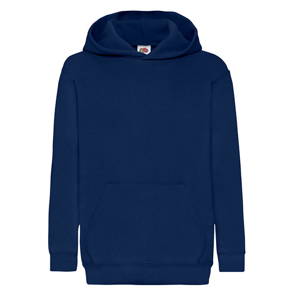 H161 Fruit Of The Loom Children's Hooded Sweatshirt