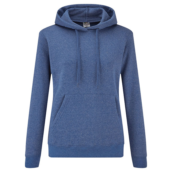 H161 Fruit Of The Loom Lady Fit Hooded Sweat