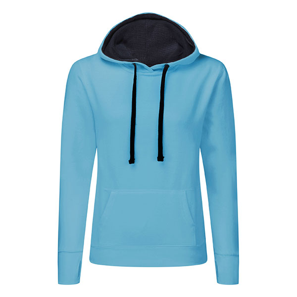 K162 SG Ladies Contrast Hoodie