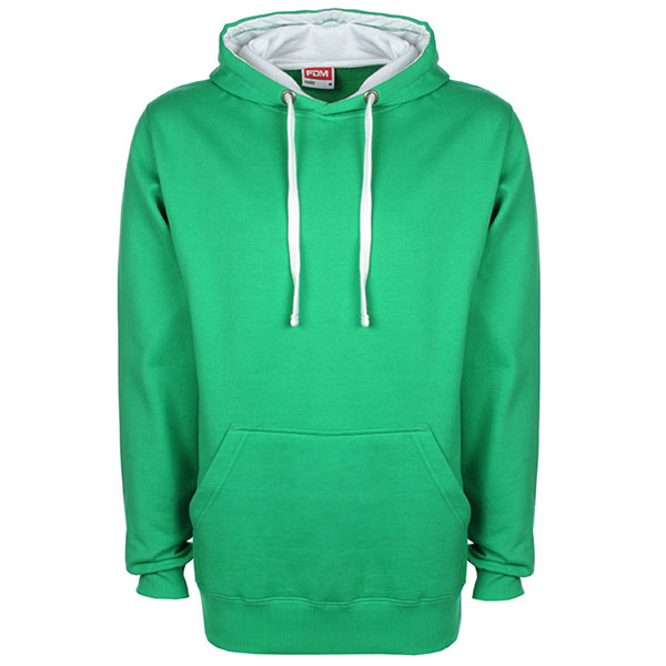 H162 FDM Unisex Contrast Hoodie