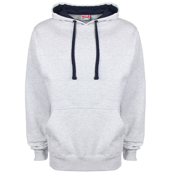 H162 FDM Unisex Contrast Hoodie