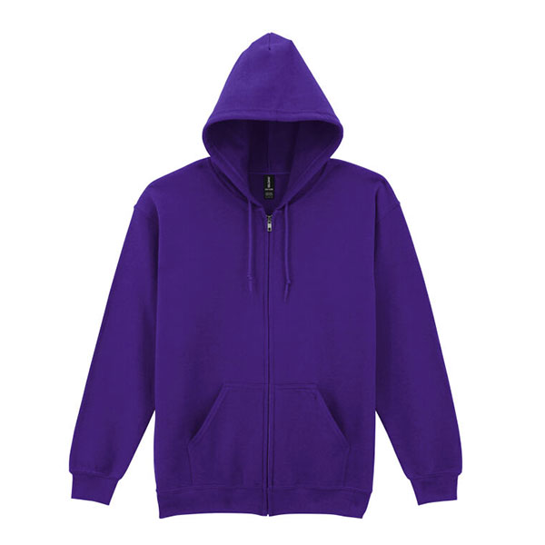 Q156 Gildan Heavy Blend Full Zip Hooded Sweatshirt