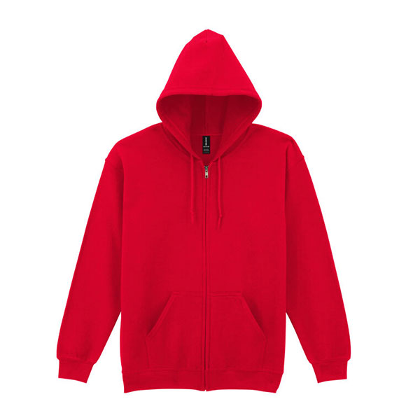 Q156 Gildan Heavy Blend Full Zip Hooded Sweatshirt