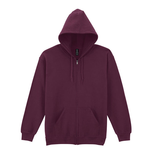Q156 Gildan Heavy Blend Full Zip Hooded Sweatshirt