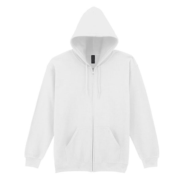 Q156 Gildan Heavy Blend Full Zip Hooded Sweatshirt