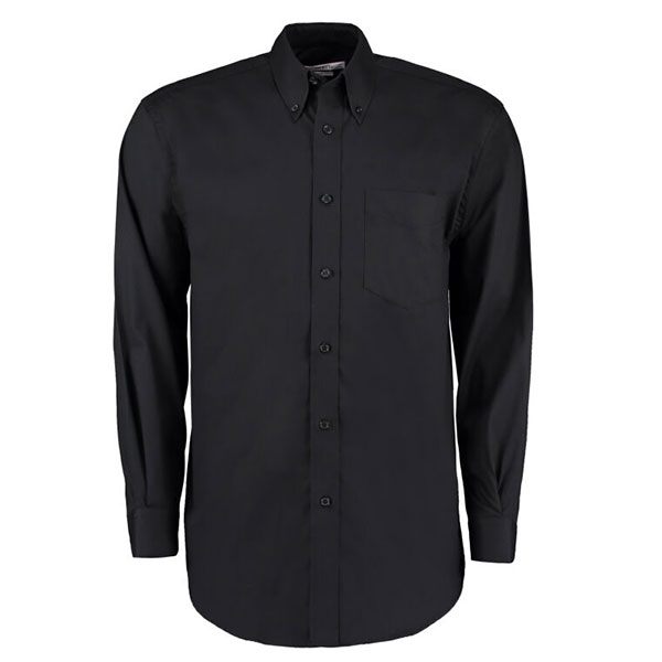 Q166 Kustom Kit Long Sleeve Premium Oxford Shirt - Men's