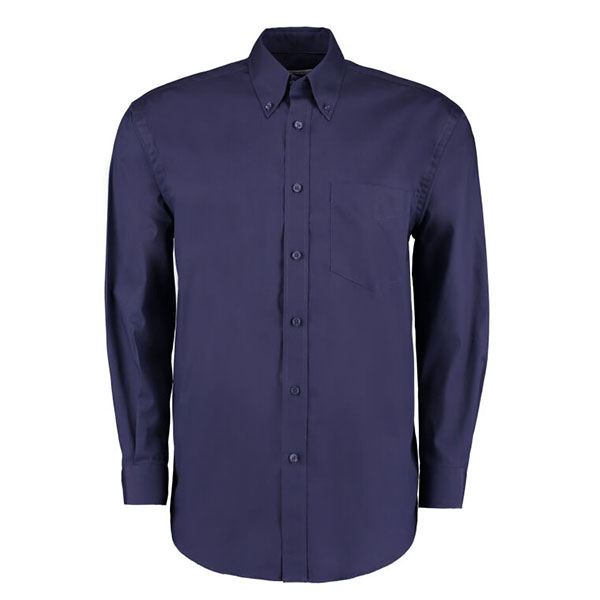 Q166 Kustom Kit Long Sleeve Premium Oxford Shirt - Men's