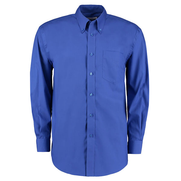 Q166 Kustom Kit Long Sleeve Premium Oxford Shirt - Men's