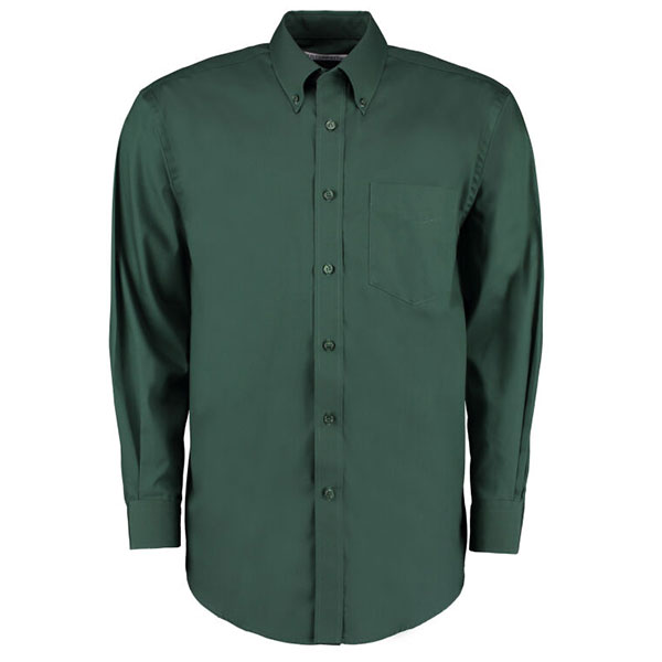 Q166 Kustom Kit Long Sleeve Premium Oxford Shirt - Men's