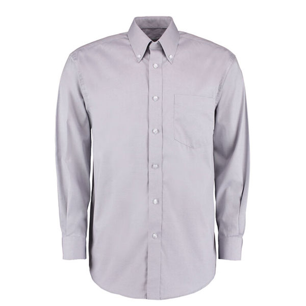 Q166 Kustom Kit Long Sleeve Premium Oxford Shirt - Men's