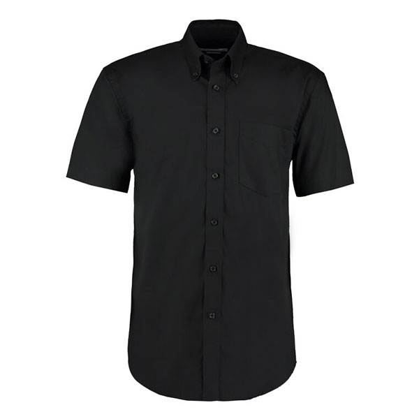 Q166 Kustom Kit Short Sleeve Premium Oxford Shirt - Men's