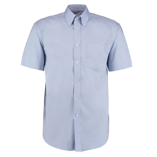 Q166 Kustom Kit Short Sleeve Premium Oxford Shirt - Men's