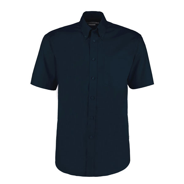 Q166 Kustom Kit Short Sleeve Premium Oxford Shirt - Men's