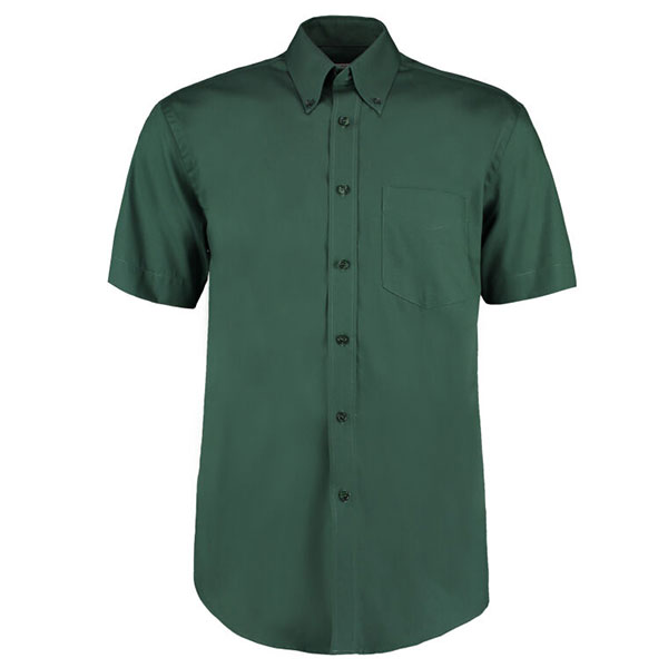 Q166 Kustom Kit Short Sleeve Premium Oxford Shirt - Men's
