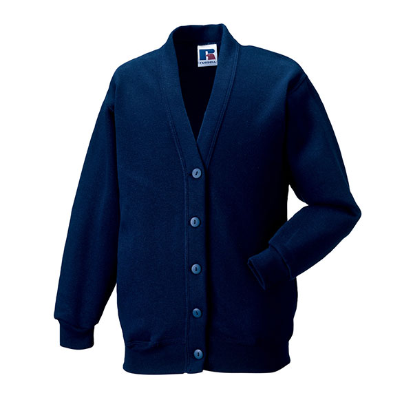 K169 Jerzees Schoolgear Sweatshirt Cardigan