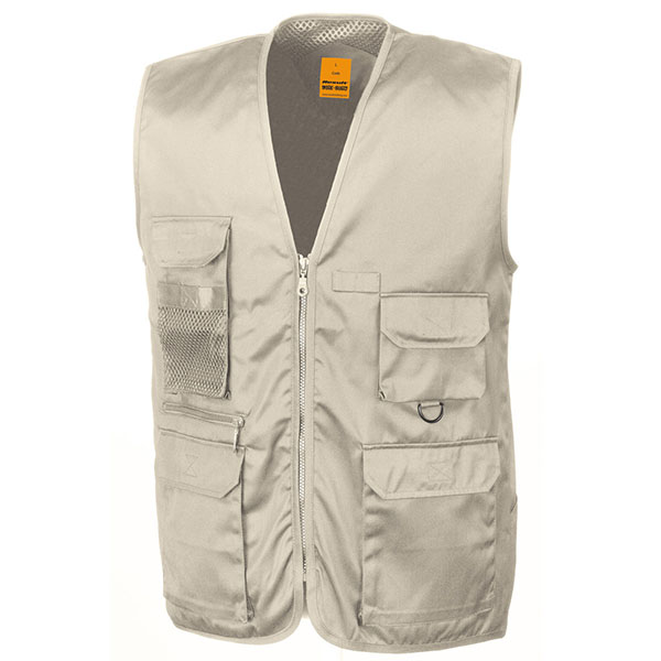 K167 Result Workguard Safari Waistcoat