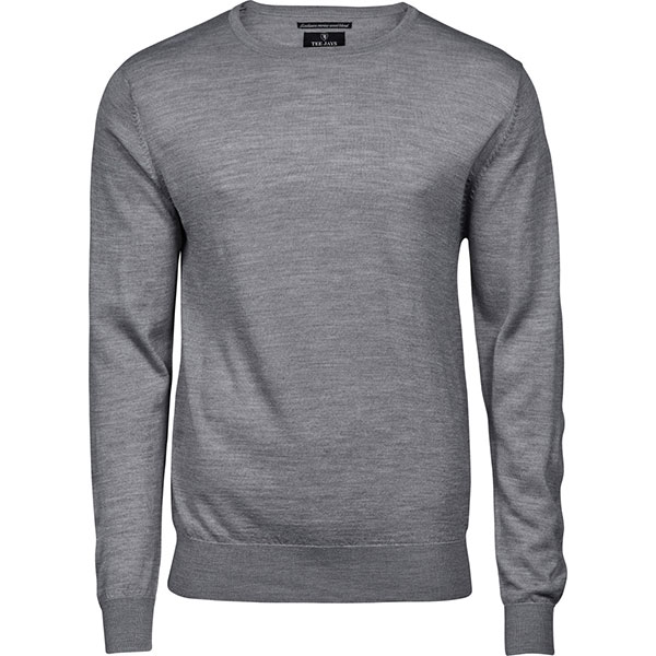 K171 Tee Jays Mens Crew Neck Knitted Sweater