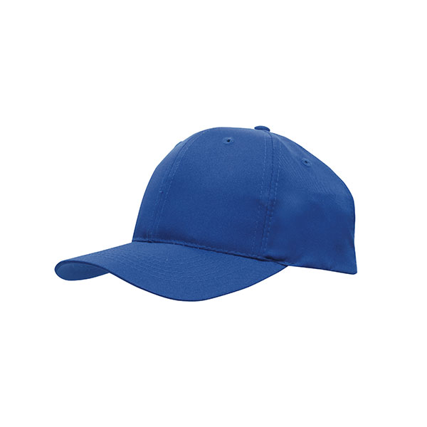 H153 Breathable Poly Twill 6 Panel Baseball Cap