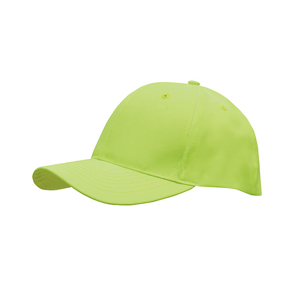 H153 Breathable Poly Twill 6 Panel Baseball Cap