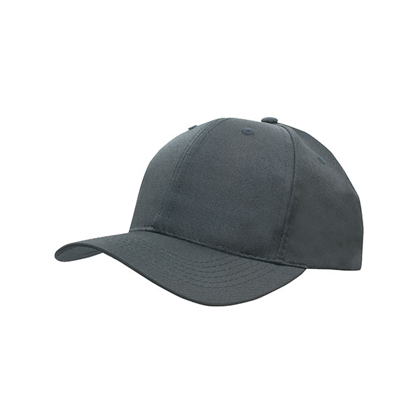 H153 Breathable Poly Twill 6 Panel Baseball Cap