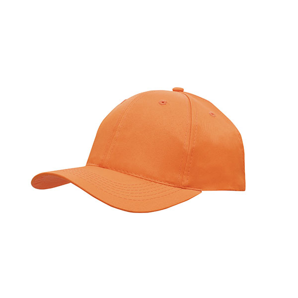 H153 Breathable Poly Twill 6 Panel Baseball Cap