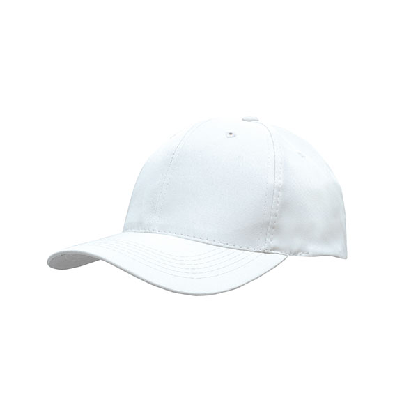 H153 Breathable Poly Twill 6 Panel Baseball Cap