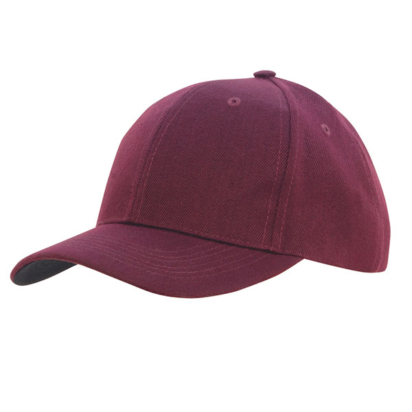 H152 6 Panel American Twill Peak Cap