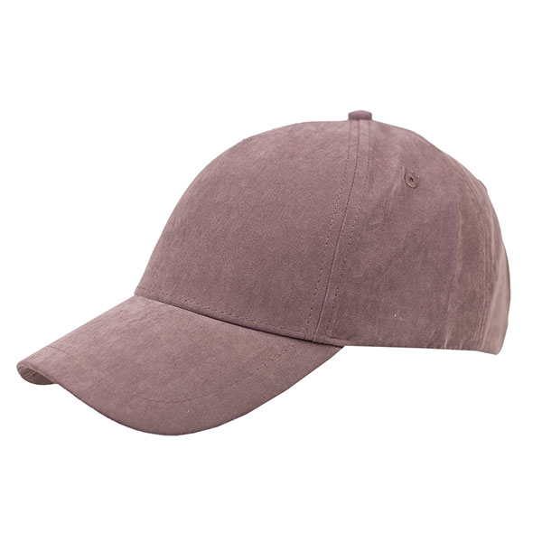 L153 Heavy Polyester Suede Cap