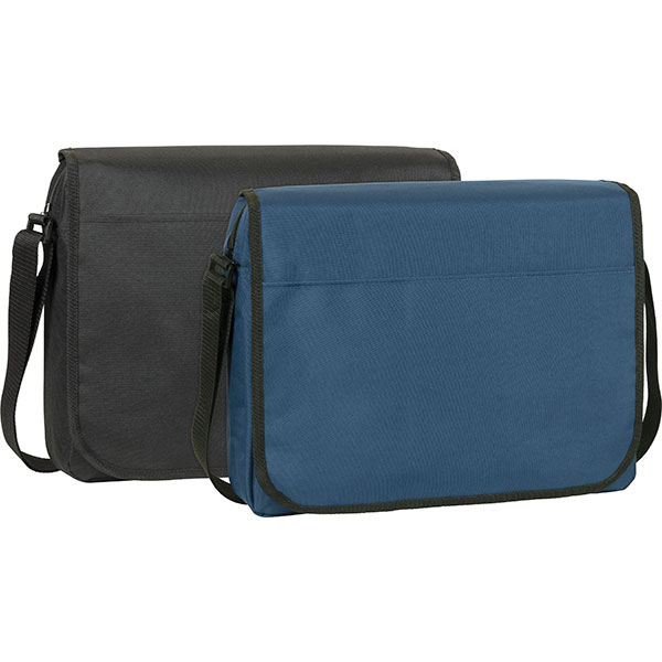 M118 Whitfield Recycled rPET Messenger Business Bag - Full Colour