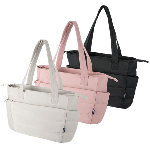 Q041 Puffer Laptop Tote Bag