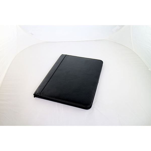 M117 Faux Leather Biodegradable A4 Zipped Conference Folder