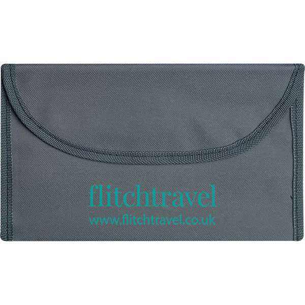 H083 Polyester Travel Wallet