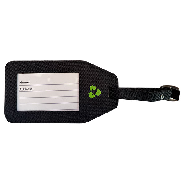 M091 rPET Luggage Tag - Spot Colour