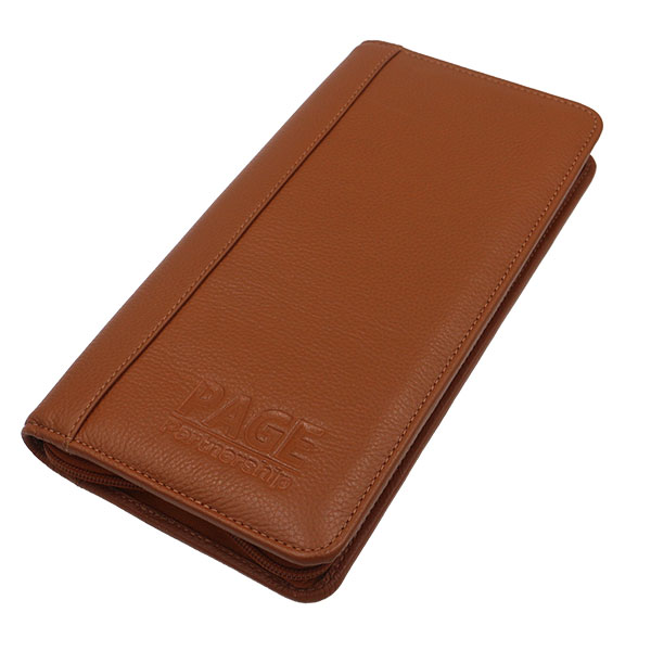 Q035 Pebbled Leather Travel Wallet