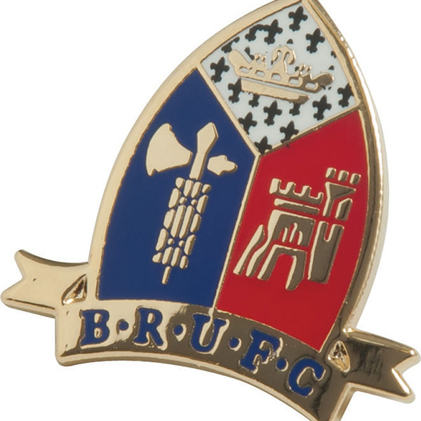 Q075 20mm Hard Enamelled Badge