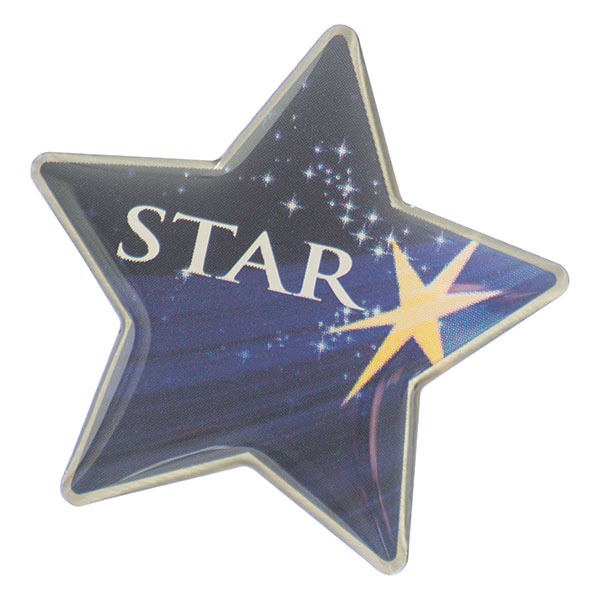 Q075 20mm Printed Epoxy Cover Badge