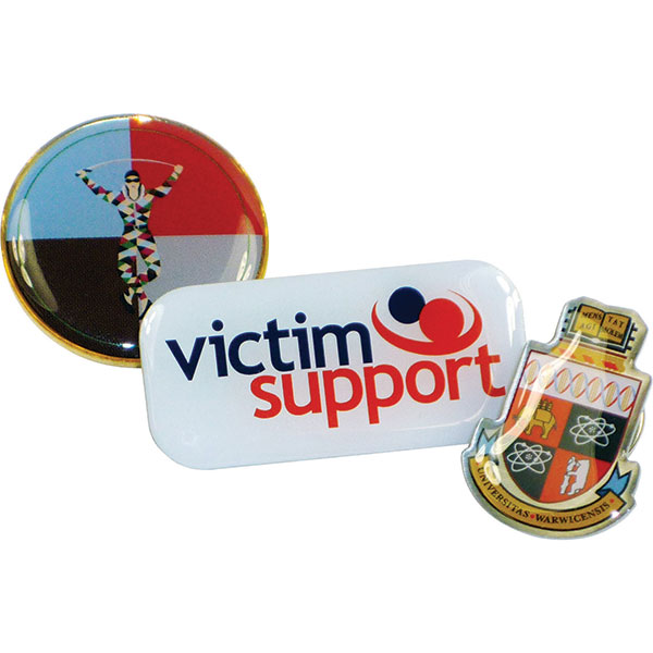 Q075 20mm Printed Epoxy Cover Badge