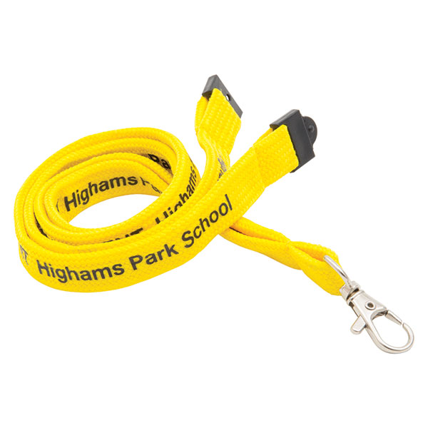 M114 10mm Tubular Polyester Lanyard