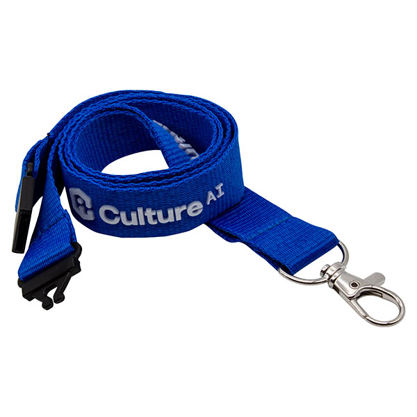 Q072 3D Logo Lanyard