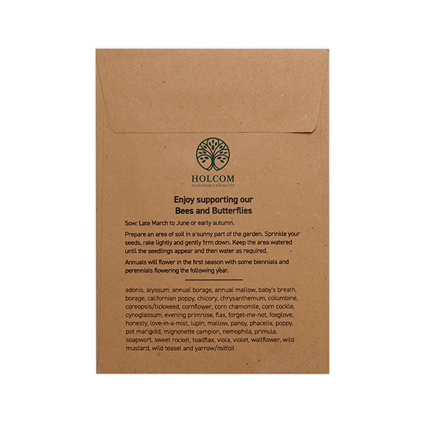 Q058 Pocket Envelope Seed Packet