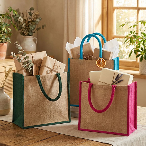 Q048 Green & Innocent Mamba CT Jute Bag - Full Colour