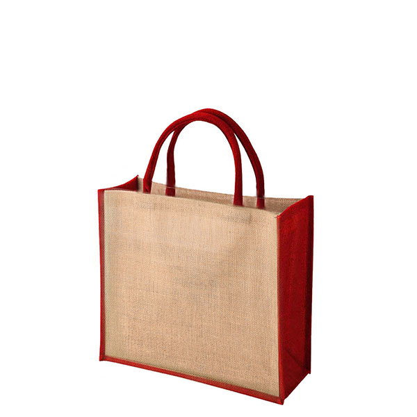 M131 Green & Innocent Tembo CT Jute Bag SH - Spot Colour